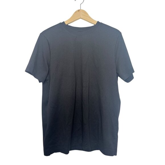 Textale Men’s Classic Black Crewneck T-Shirt | Size Medium | Everyday Essential - Picture 1 of 4